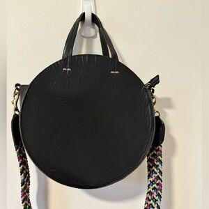 Clare V petit Alistair bag retail $365 multicolor woven crossbody strap